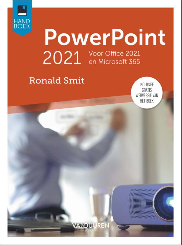 Omslag van Handboek PowerPoint 2021