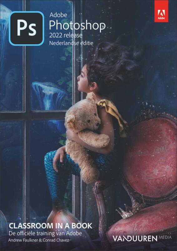 Omslag van Classroom in a book Photoshop 2022, nederlandse editie