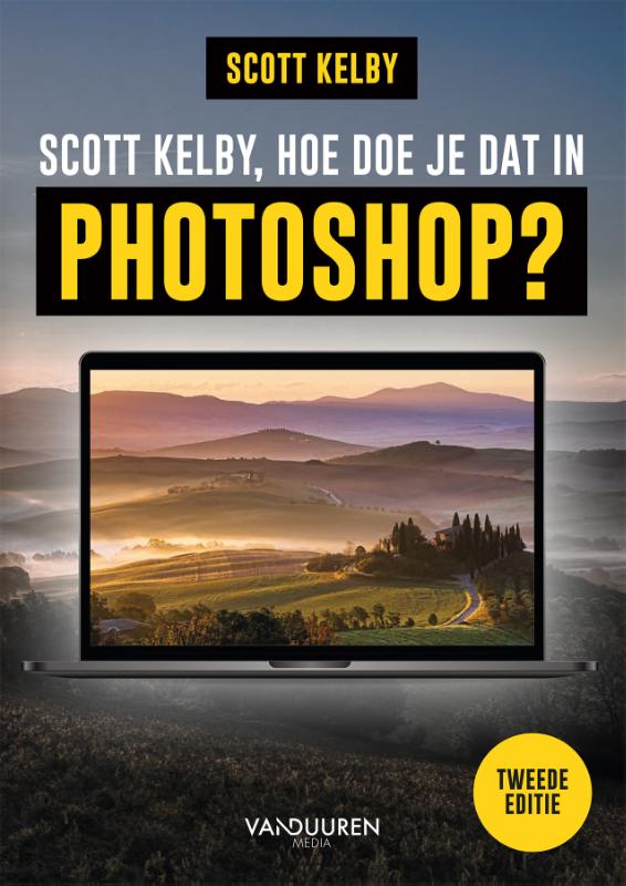 Omslag van Scott Kelby, hoe doe je dat in Photoshop? 2e