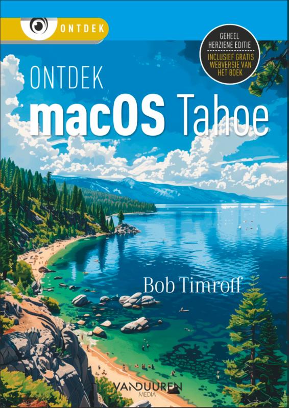 Omslag van Ontdek macOS Tahoe