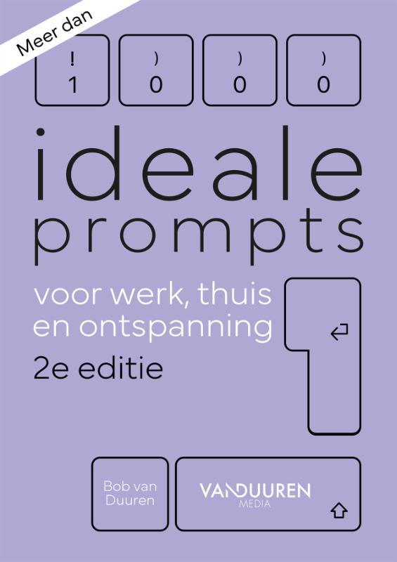 Omslag van Meer dan 1000 ideale prompts voor werk, thuis en ontspanning 2e
