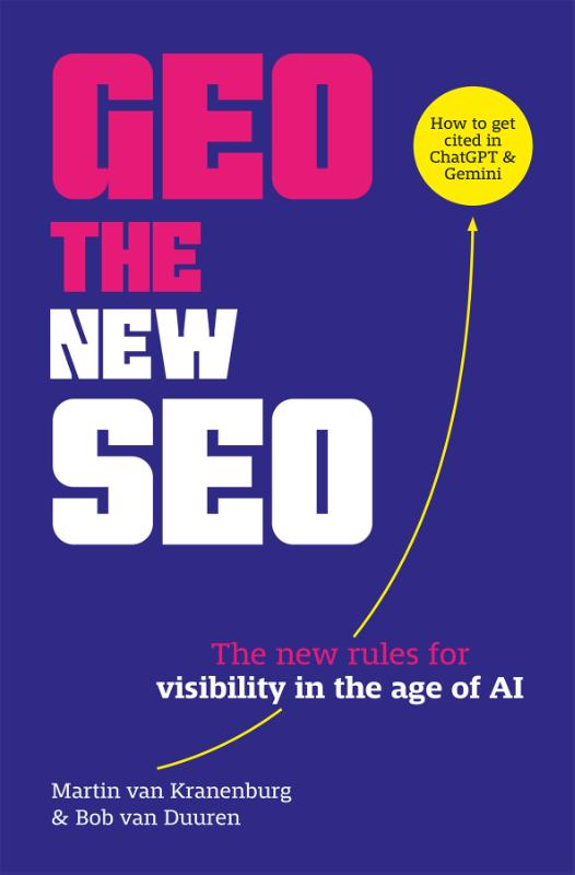 Omslag van GEO, the new SEO