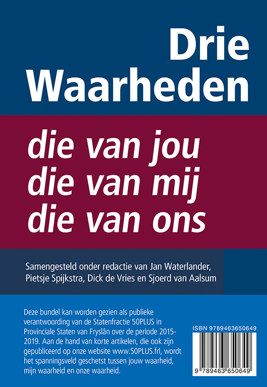 Omslag van Drie waarheden/Trije wierheden