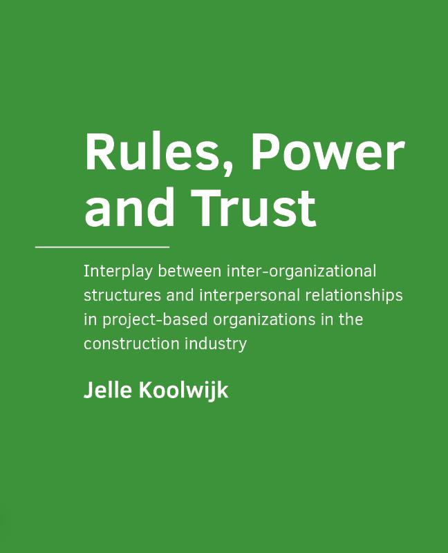 Omslag van Rules, Power and Trust