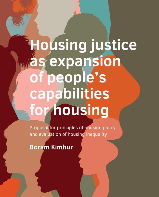 Omslag van Housing ­justice as expansion of people’s ­capabilities for housing