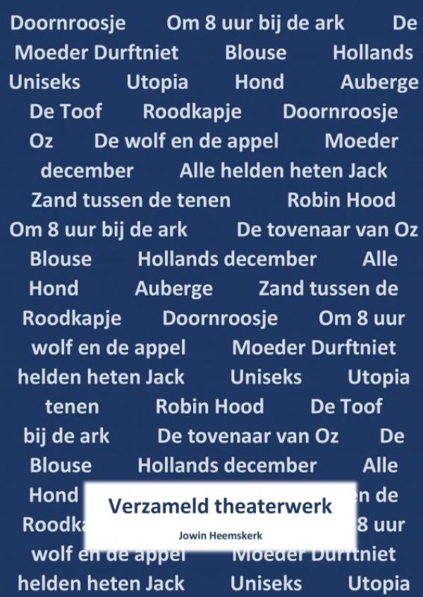 Omslag van Verzameld theaterwerk
