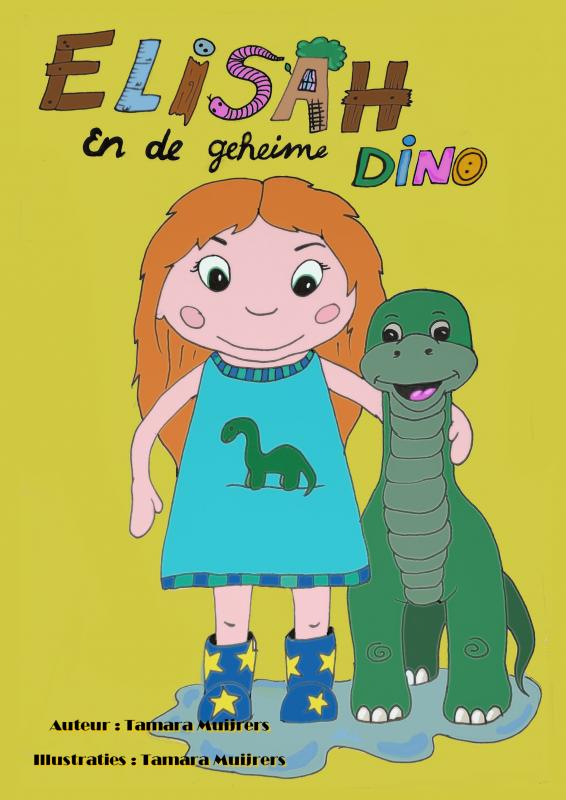 Omslag van Elisah en de Geheime dino