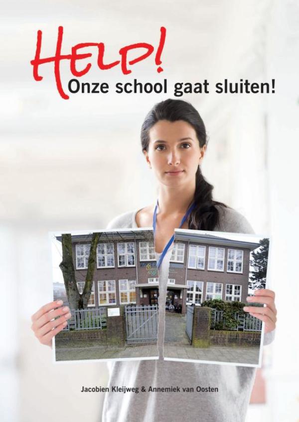 Omslag van Help! Onze school gaat sluiten!