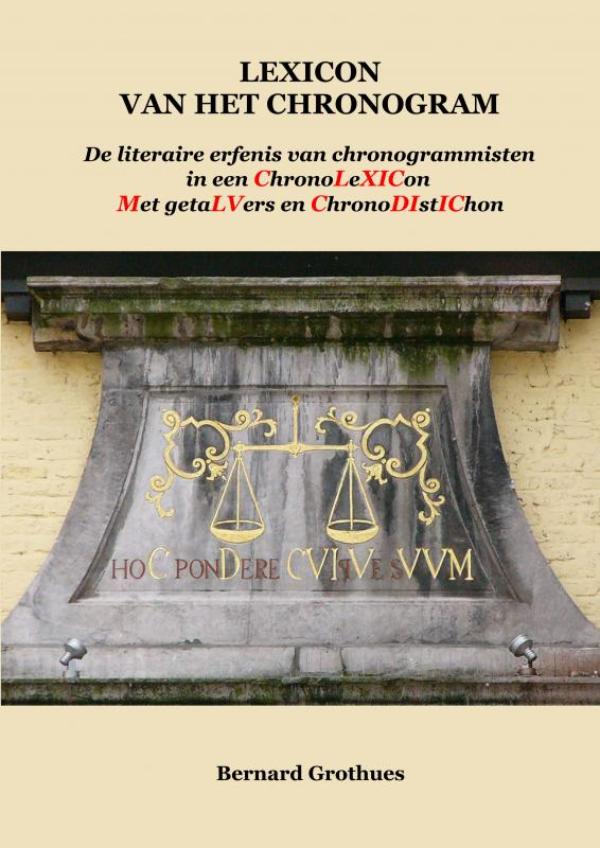 Omslag van LEXICON VAN HET CHRONOGRAM