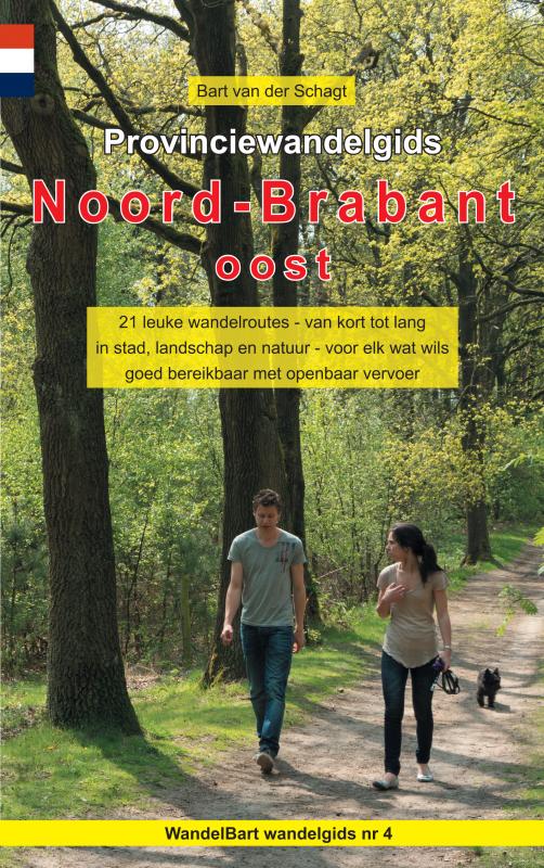 Omslag van Provinciewandelgids Noord-Brabant oost