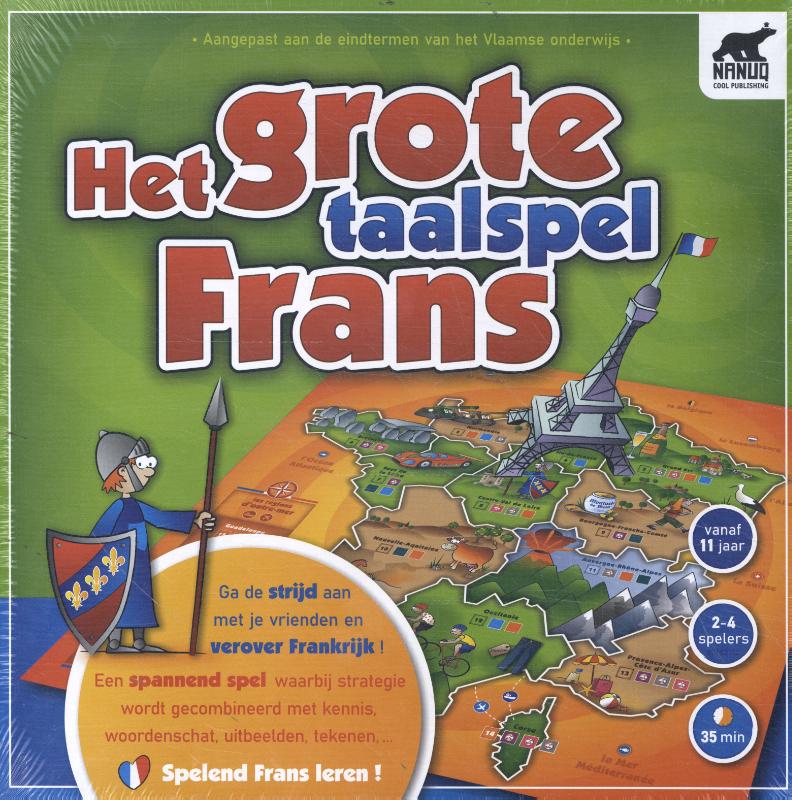Omslag van Het grote taalspel Frans