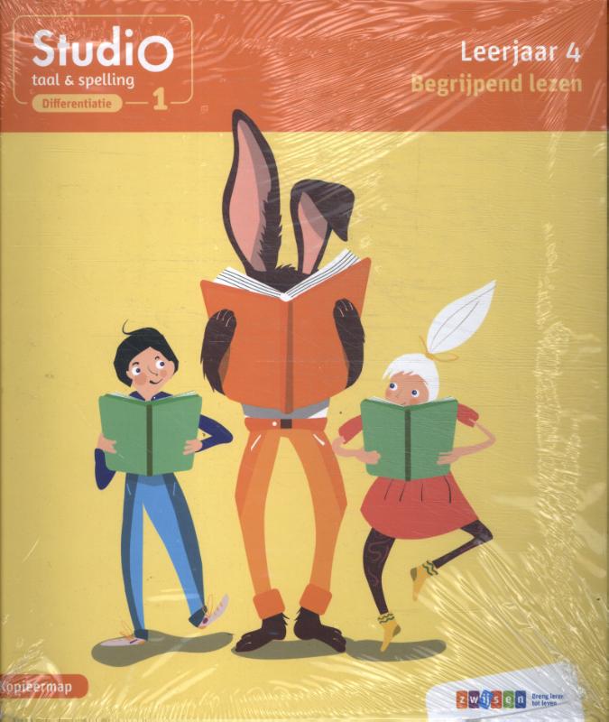 Omslag van leerjaar 4 begrijpend lezen