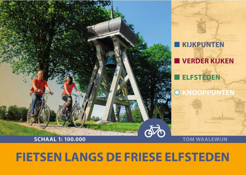 Omslag van Fietsen langs de Friese Elfsteden