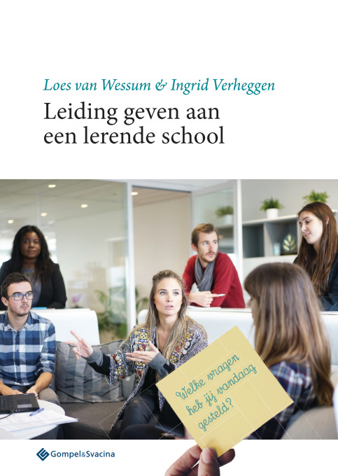 Omslag van Leiding geven aan een lerende school.