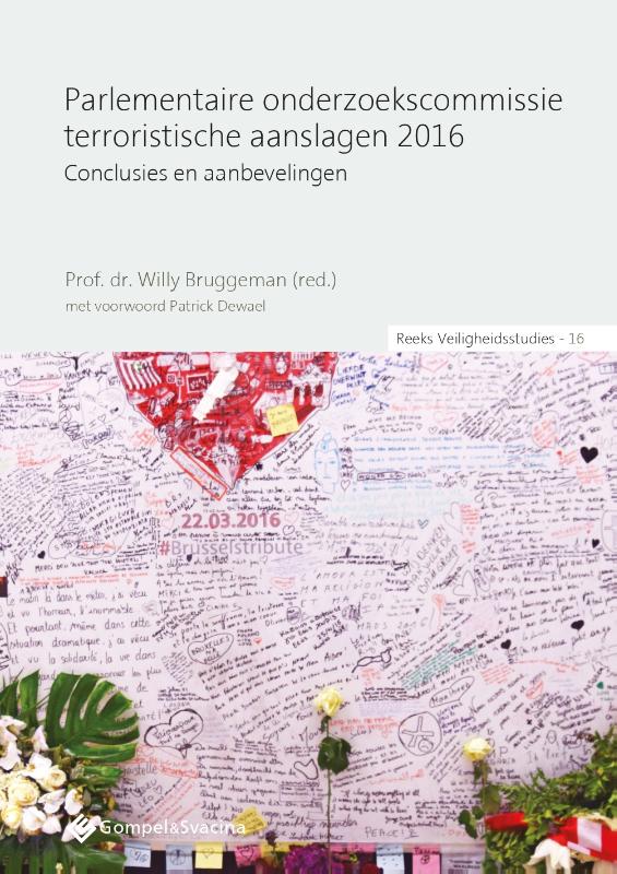 Omslag van Parlementaire onderzoekscommissie terroristische aanslagen 2016