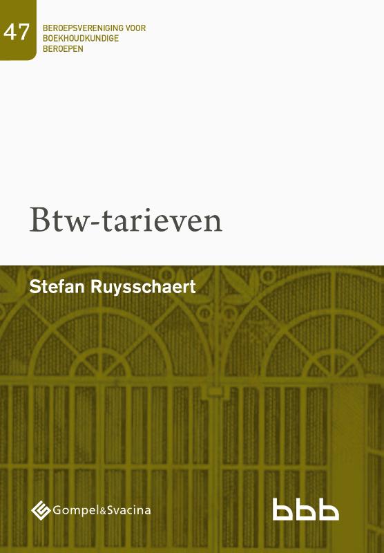 Omslag van 47-Btw-tarieven