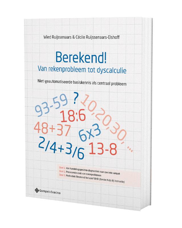 Omslag van Berekend! Van rekenprobleem tot dyscalculie