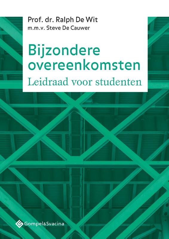 Omslag van Bijzondere overeenkomsten