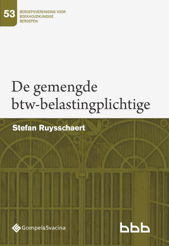 Omslag van De gemengde btw-belastingplichtige
