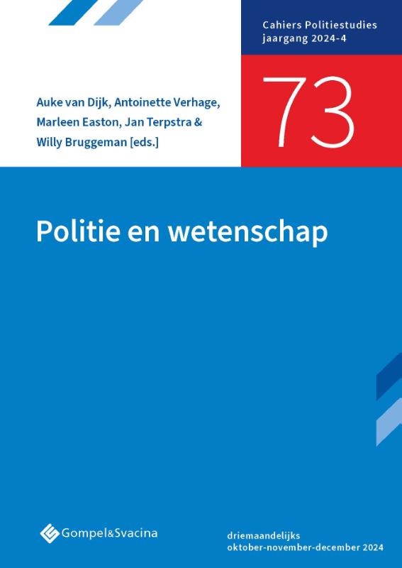Omslag van Politie en wetenschap