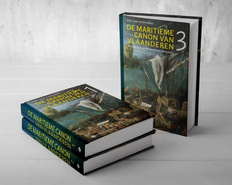 Omslag van De maritieme canon van Vlaanderen