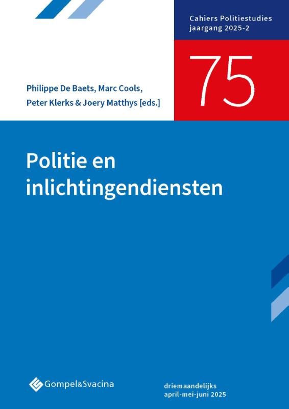 Omslag van Politie en inlichtingendiensten