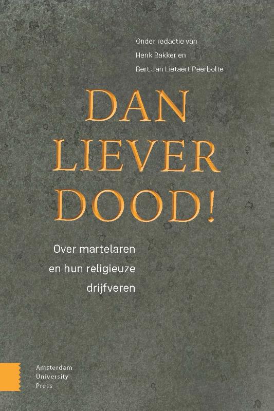 Omslag van Dan liever dood!