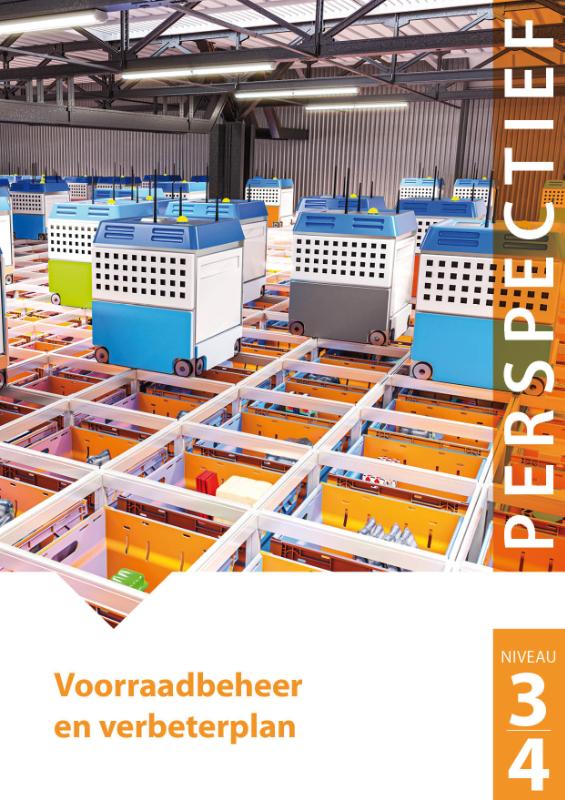 Omslag van Logistiek niveau 3-4 Voorraadbeheer en verbeterplan licentie + boek