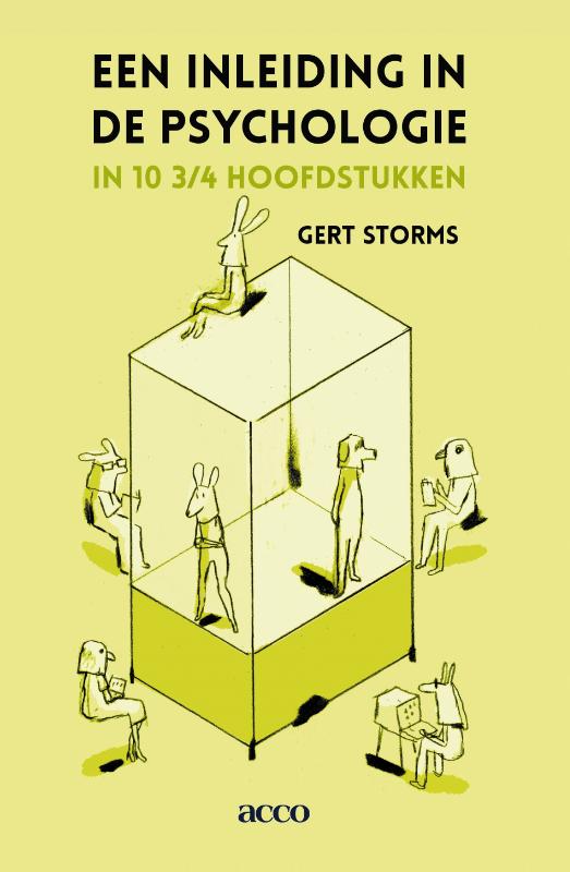 Omslag van Een inleiding in de psychologie in 10 3/4 hoofdstukken