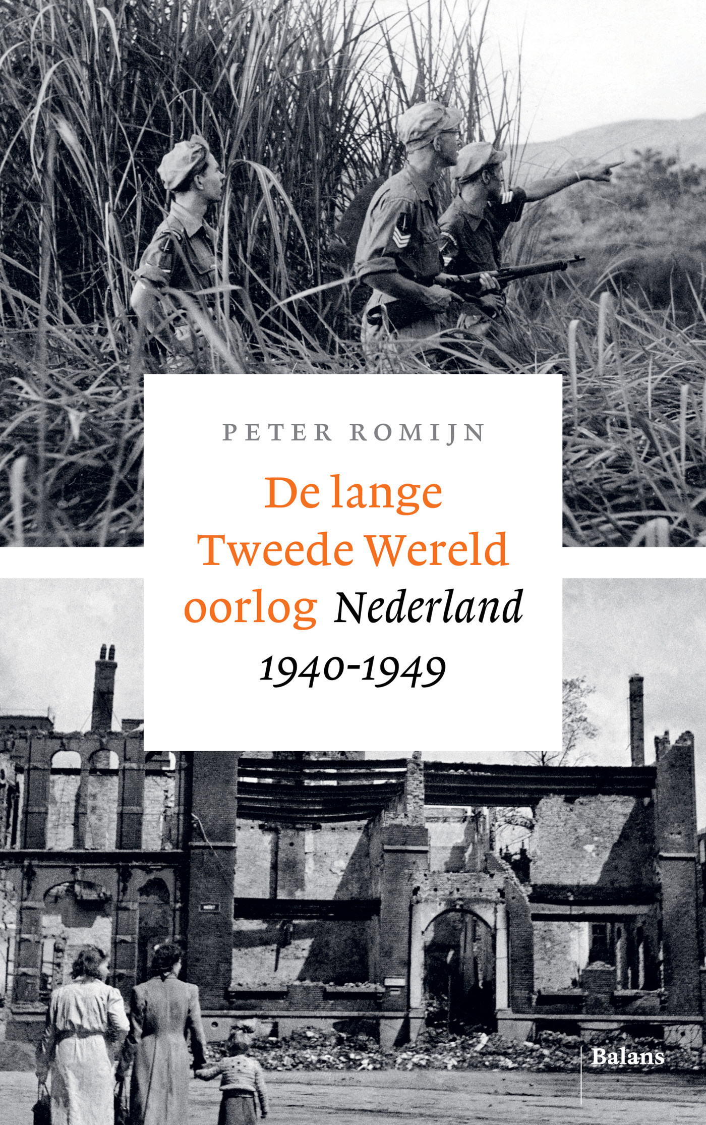 Omslag van De lange Tweede Wereldoorlog