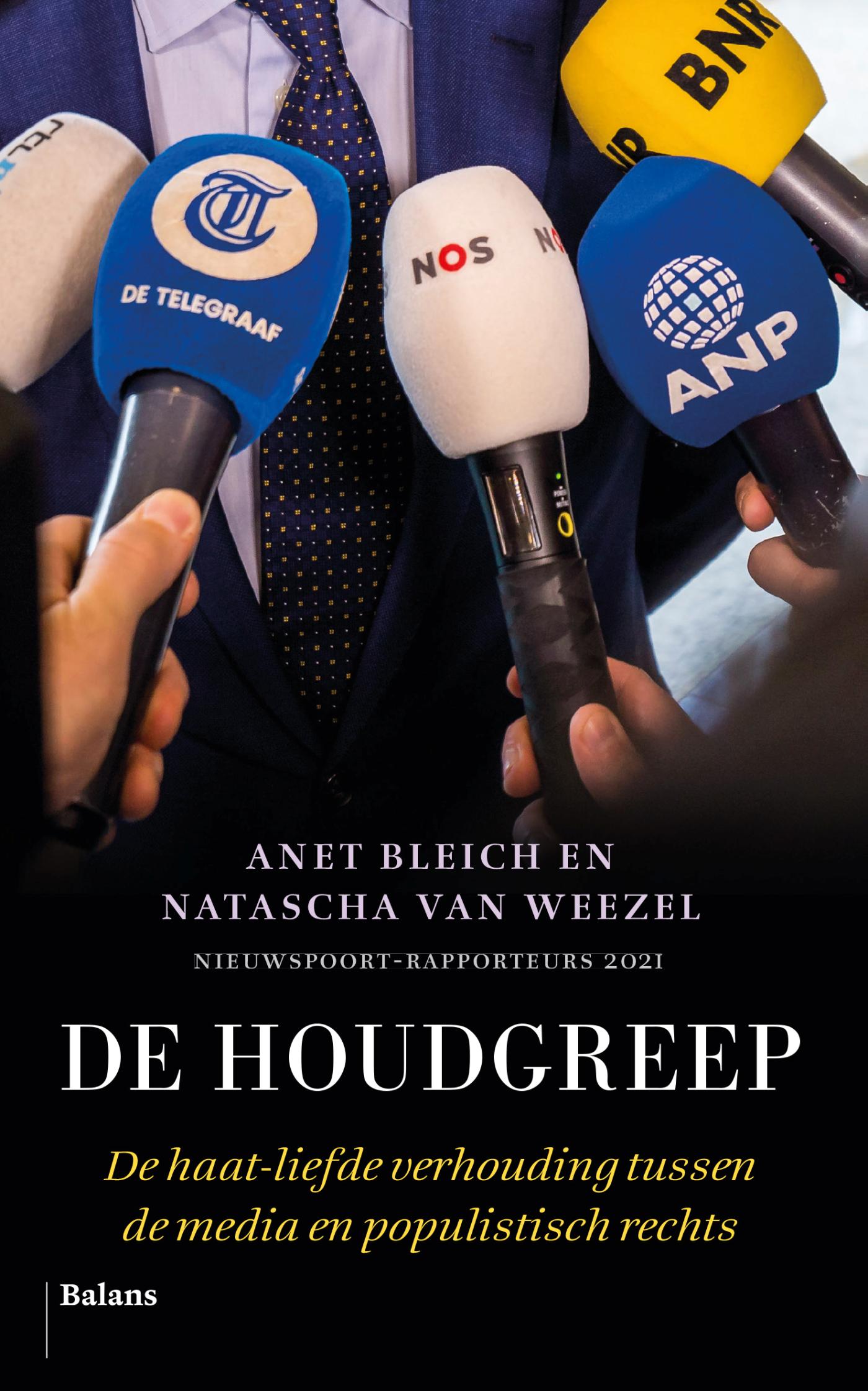Omslag van De houdgreep