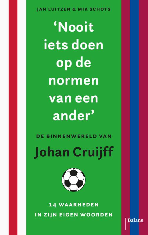 Omslag van ‘Nooit iets doen op de normen van een ander’