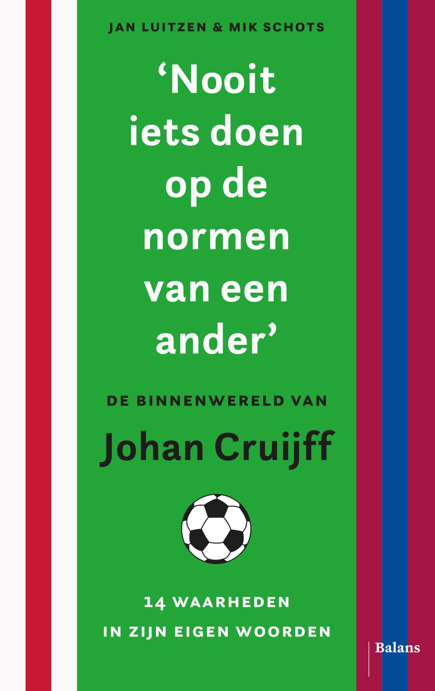 Omslag van 'Nooit iets doen op de normen van een ander'