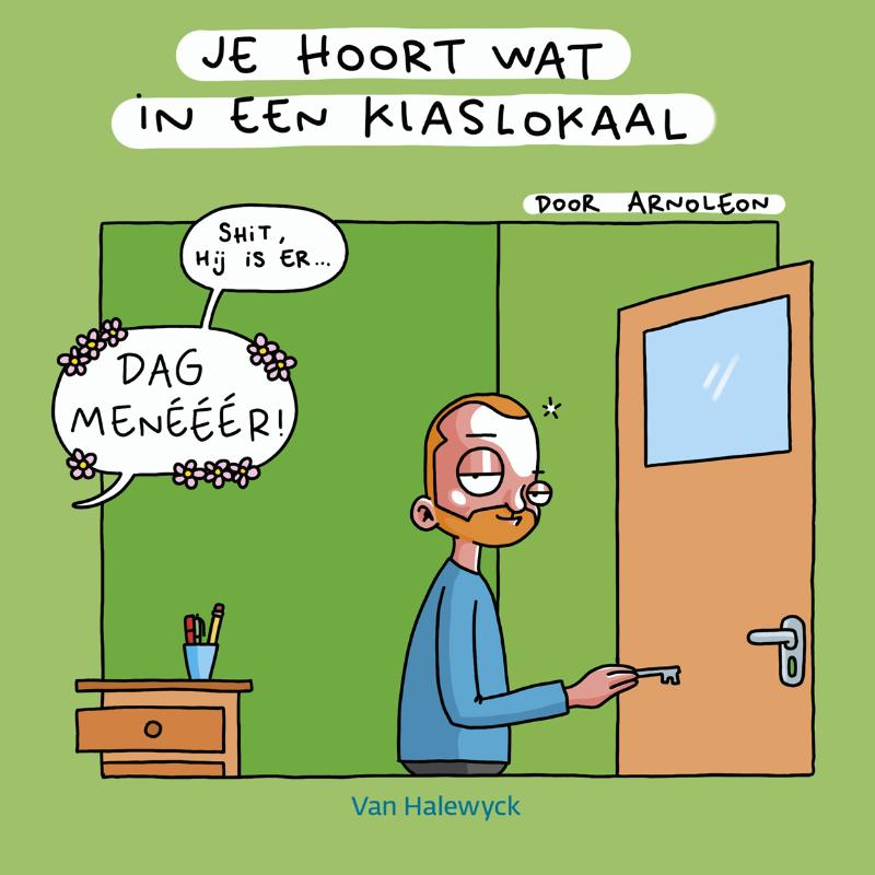 Omslag van Je hoort wat in een klaslokaal