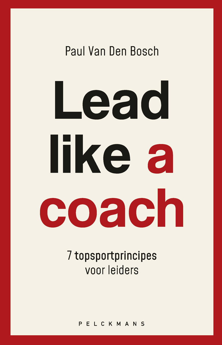 Omslag van Lead like a coach