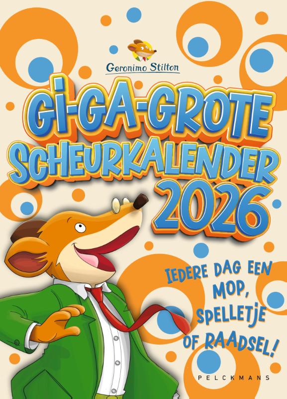 Omslag van Gi-ga-grote scheurkalender 2026