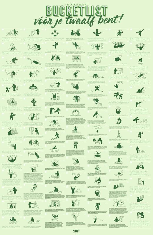 Omslag van Bucketlistposter voor kids