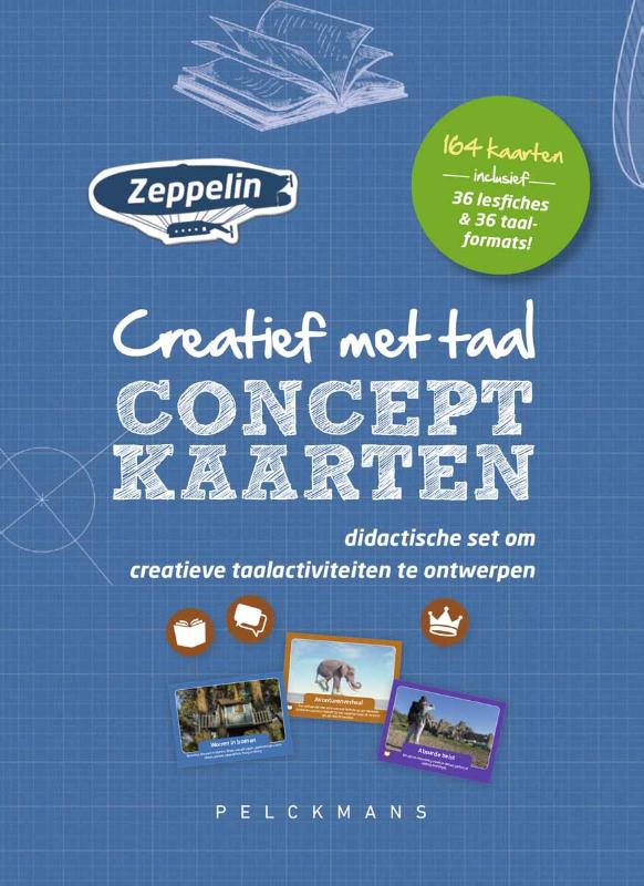 Omslag van Zeppelin conceptkaarten Creatief met taal