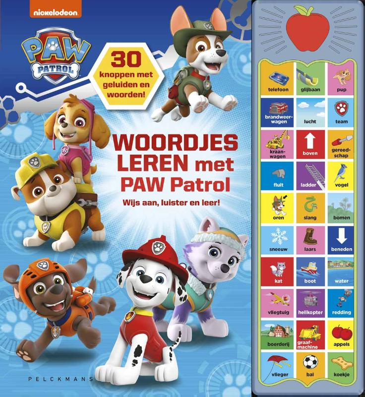 Omslag van Paw Patrol - Woordjes leren met Paw Patrol