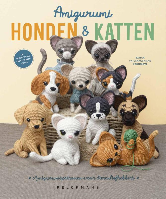 Omslag van Amigurumi honden en katten