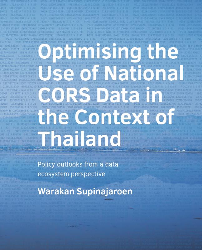 Omslag van Optimising the use of National CORS data in the context of Thailand