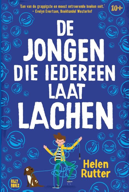 Omslag van De jongen die iedereen liet lachen