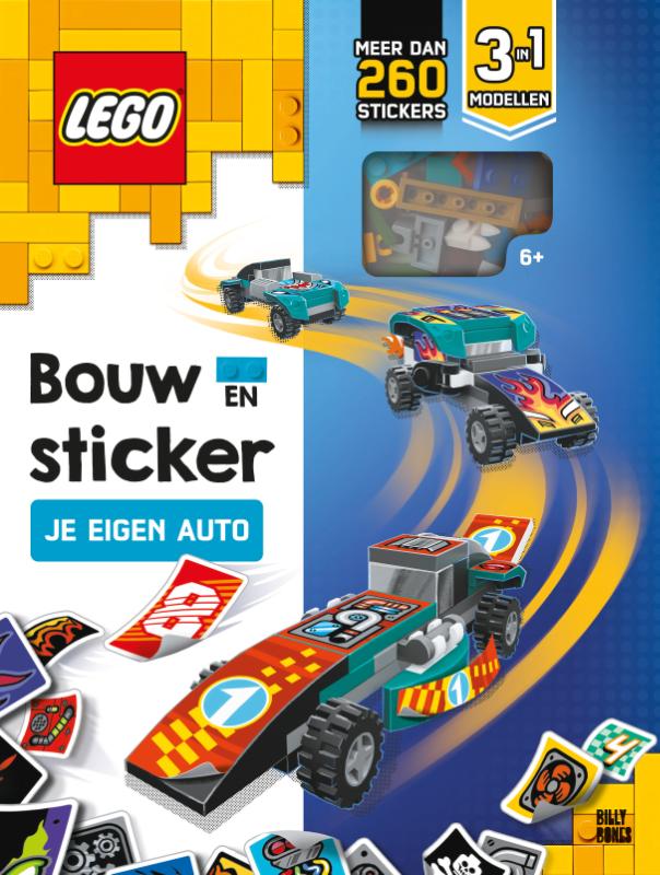 Omslag van Bouw en sticker je eigen auto