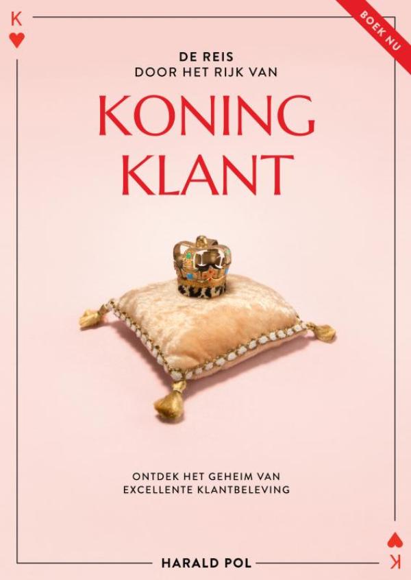 Omslag van De reis door het Rijk van Koning Klant