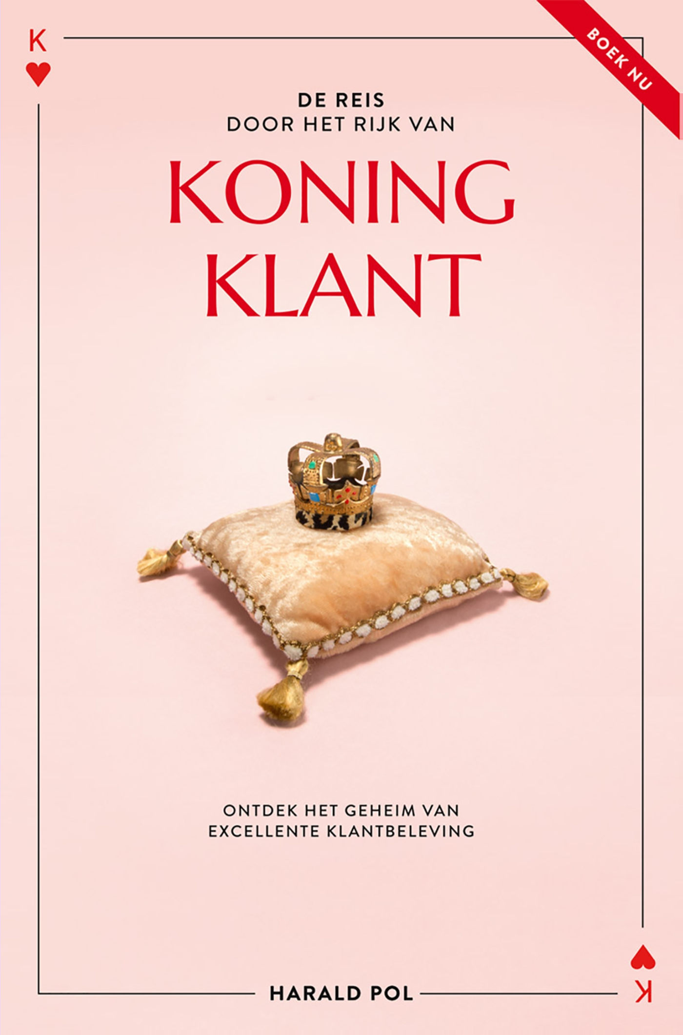 Omslag van De reis door het Rijk van Koning Klant