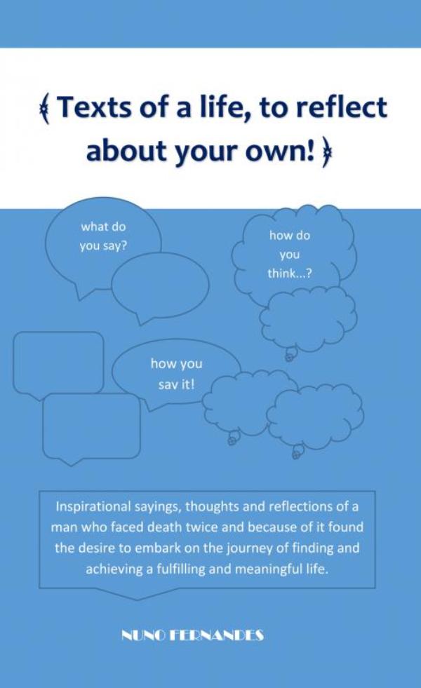 Omslag van Texts of a life, to reflect about your own!