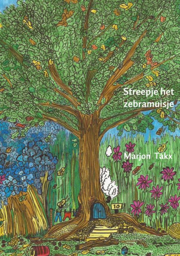 Omslag van Streepje het zebramuisje