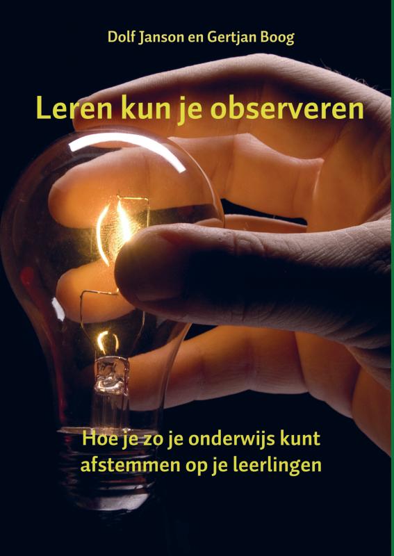 Omslag van Leren kun je observeren