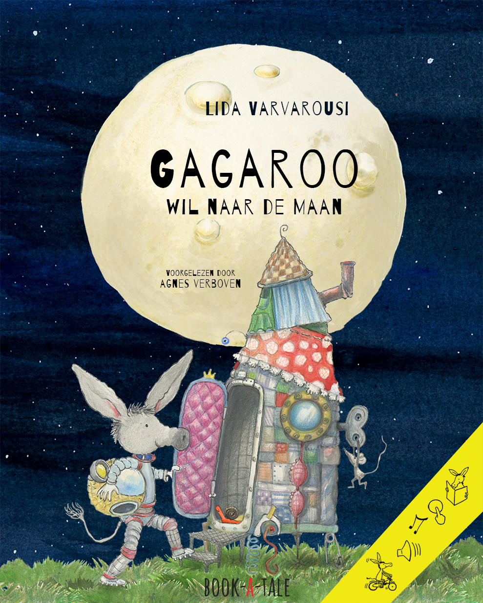 Omslag van Gagaroo wil naar de maan