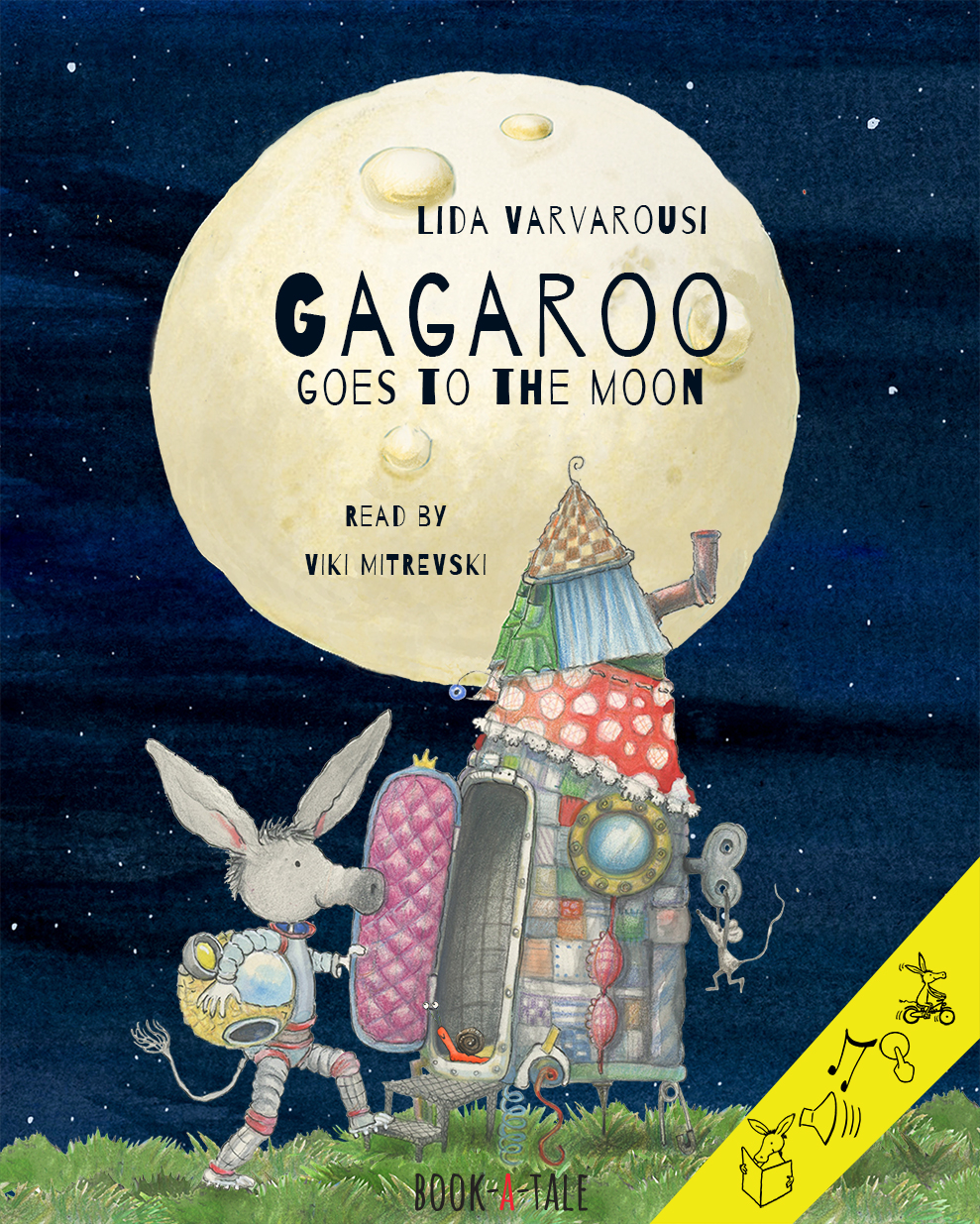 Omslag van Gagaroo goes to the Moon